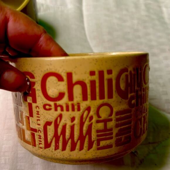 Large Stoneware Soup Mug Cup with Handle, Set of 2 Green and tan. 16 ounces - Picture 7 of 9